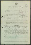 Francisco Valente Castro - Soldado - Regimento de Infantaria nº17