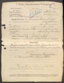 Francisco António Rebola - Soldado - Regimento de Infantaria nº 11
