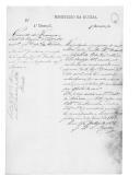 Processo sobre um requerimento do soldado Vicente de França, da 3ª Companhia do Regimento de Infantaria 5 na Madeira.