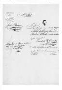 Processo sobre o requerimento do sargento Robert Stether do Regimento de Lanceiros da Rainha.