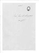 Correspondência entre o presidente da Comissão de Liquidação de Contas dos Estrangeiros e o Ministério da Guerra sobre a nomeação do tenente-coronel Luís José de Sampaio como membro da Comissão.