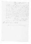 Avisos de Luís da Silva Mouzinho de Albuquerque de José Ferrerira Sarmento, da Regência da ilha Terceira, para o conde de Vila Flor sobre a concessão de licenças a vários corpos do Exército.