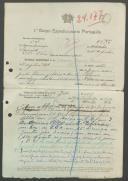 Manuel Gonçalves Palmeira - 2º. Sargento - 12ª. Compª. Regimento de Infantaria nº. 4