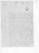 Carta do civil João Teixeira para o duque da Terceira, pedindo que lhe seja contado o tempo de serviço quando foi soldado do Regimento de Infantaria 19.