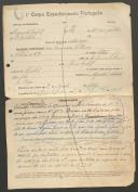 Francisco Vilhena - Soldado - Regimento de Infantaria nº17