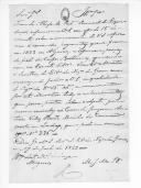 Ofício (minuta) de Miguel José Martins Dantas para António Manuel de Sousa Migueis sobre vencimentos dos oficiais ingleses que prestaram serviço no Exército Libertador.