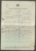 José de Mendonça Fermenteiro - Soldado - 11ª. Compª. Regimento de Infantaria nº. 4