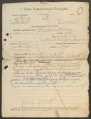 António Joaquim Alves Patola - Soldado - 10ª. Compª. 3º. bat. Regimento de Infantaria nº. 17
