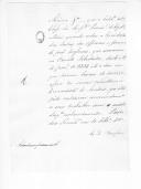 Correspondência (minutas) de várias entidades para a Comissão Mista em Londres sobre pedidos de esclarecimentos sobre os militares estrangeiros que prestaram serviço no Exército Libertador, reclamações dos militares estrangeiros, baixas, pessoal, vencimentos, forragens e rações.