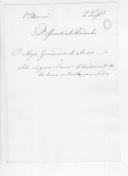 Correspondência de Fernando de Magalhães e Meneses, governador da barra e cidade de Aveiro, para o conde de Subserra sobre a não cedência de uma sentinela por parte de José Júlio de Carvalho, comandante do Batalhão de Caçadores 10, para a  cadeia da cidade.