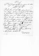 Ofícios (minutas) de D. Miguel Pereira Forjaz, secretário de Estado dos Negócios da Guerra, para o Dr. José Maria de Almada Castro Noronha Lobo, provedor da Casa da Índia, sobre o despacho de barris de pólvora, espingardas e outro material de guerra, para venda a negociantes de comércio da Costa de África.