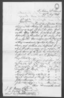 Correspondência de familiares dos ingleses, naufragados no navio Royal, para Charles Black sobre o pedido de informações dos seus familiares.