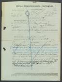 João de Freitas - Soldado - 1º Batalhão - Regimento de Infantaria 32