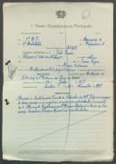 João Inácio - Soldado - 12ª. Compª. Regimento de Infantaria nº. 4