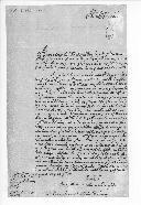 Carta de D. Maria Sérgia Achioli de Sousa Tavares para D. Miguel Pereira Forjaz, ministro da Guerra, pedindo que seja concedida baixa a um seu filho para construir a sua casa e assim poder casar.  