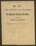 António Monteiro - Soldado - Regimento de Infantaria nº 32

