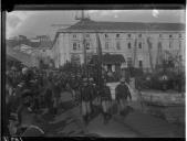 "Partida de Caçadores 6 para a Madeira no vapor "Peninsular."