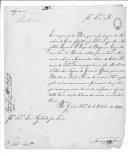 Correspondência do marquês de Santa Iria para Agostinho José Freire sobre proposta de oficiais para o Estado Maior.