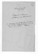 Correspondência entre várias entidades informando sobre os movimentos dos rebeldes e a situação das tropas espanholas na fronteira, presos, deserções, animais, solípedes, segurança, operações, ordem pública, víveres, vencimentos, embarcações, disciplina e aquartelamentos.