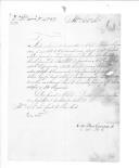 Correspondência entre o conde de Barbacena Francisco e o conde do Rio Pardo sobre requisições de armas e uniformes.