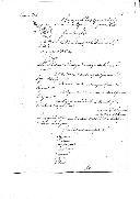 Cópia do decreto relativo à reorganização do Exército feita por Junot.