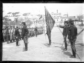 "Juramento de bandeira em Caçadores 5."