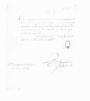 Ofício de Sebastião Drago Valente de Brito Cabreira para Alexandre Marcelino da Maia e Brito sobre licença concedida a um soldado.