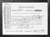 Cédulas de crédito sobre o pagamento das praças do Regimento de Infantaria 2, durante a época do Porto na Guerra Peninsular.