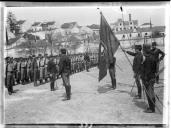 "Juramento de bandeira em Infantaria 2."