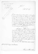 Ofício do barão de Renduffe para o duque da Terceira enviando o ofício do governador da praça de Valença sobre os acontecimentos na província do Minho.