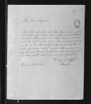 Carta de Marialva para o conde de Sampaio recomendando Ignácio Félix de Carvalho e Luís António Ferreira a pedido destes.