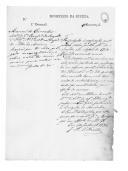 Processo sobre um requerimento do soldado Manuel de Carvalho, da 6ª Companhia do Regimento de Infantaria 5 na Madeira.