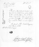 Correspondência do tenente-coronel António Carlos Cary, comandante do Regimento de Cavalaria 12, para o conde de Sampaio, inspector geral de Cavalaria, remetendo documentos e sobre movimentação de recrutas, promoções e cavalos. 