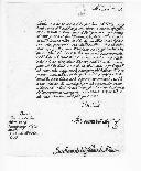 Carta de João Bernardo da Costa Falcão de Mendonça para [D. Miguel Pereira Forjaz], secretário de Estado dos Negócios da Guerra, com agradecimentos pelas diligências efectuadas durante a operação às cataratas a que se submeteu Francisco José Maria de Brito.  