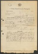 António  Gonçalves Galucho  - Soldado - Regimento de Infantaria nº17
