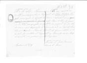 Avisos (minutas) da Repartição do Quartel Mestre General do Estado Maior General para militares (letra J) sobre vencimentos, transferências de pessoal, famílias, armas, munições, artilharia, hospitais, solípedes, obras, alimentação, uniformes e médicos.