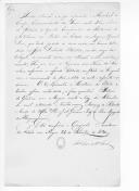 Correspondência entre várias entidades sobre a reforma com pão e vencimento do soldado Manuel Dias, da 4ª Companhia do Batalhão de Artilharia de Linha de Angra.