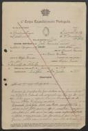 João Francisco Pereira - Soldado - 7ª. Compª. 1º. Grupo Adm. Militar
