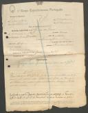 Diogo da Glória - Soldado - 12ª. Compª. Regimento de Infantaria nº. 4