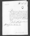 Correspondência de António Bernardino Pereira de Lago para Francisco Pedro Celestino Soares sobre relações da comissão criada por Decreto de 23 de Junho de 1834 para liquidar a dívida dos militares e empregados civis do Exército.