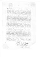 Proclamação do visconde de Montalegre sobre a causa do infante D. Miguel.