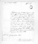 Correspondência de várias entidades para José Lúcio Travassos Valdez, ajudante general do Exército, sobre o envio de requerimentos (letra F).