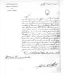 Correspondência de Joaquim Gomes da Silva Belfort e de António Germano de Veiga, da Intendência Geral da Polícia da Corte e Reino, para o visconde de Molelos e o conde de Barbacena, chefe do Estado Maior General, sobre a morte de um paisano por um soldado Realista de Moura que se revoltou contra o soldado quando este auxiliava na sua detenção, presos, licenças, transferência de pessoal, desertores, falta de pagamento de vencimentos a militares das tropas de Faro, recrutamento militar e alunos da Real Casa Pia que pretendiam prestar serviço nos Corpos do Exército, remetendo relação dos referidos alunos que pretendiam assentar praça de tambores ou músicos.                                                                                                                                                                                                                                                                    