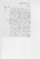 Correspondência do tenente-general Francisco de Paula Leite, comandante interino do Exército emitida em 1820 para o tenente-general D. Miguel Pereira Forjaz, ministro da Guerra, sobre licenças, nomeações de pessoal, entre outros assuntos.