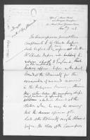 Processo de requerimento do capitão Charles George Elers Napier, que esteve a bordo da fragata Rainha, da corvete Portuense e da Cibele, de compensação financeira pelo tempo de serviço em Portugal.