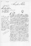Correspondência de José Bento de Sousa Fava, do Arsenal das Obras Militares, para várias entidades remetendo o balanço do cofre do Arsenal das Obras Militares e da Inspecção Geral dos Quartéis, relativo ao mês de Agosto de 1826.