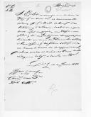 Correspondência da Secretaria de Estado dos Negócios da Guerra para a 3ª Divisão Militar sobre declaração da existência de oficiais veteranos nas suas unidades a fim de ser escolhido o comandante do 1º Batalhão Provisório de Vila Nova de Gaia.