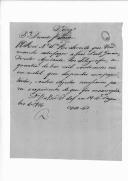 Ofícios (minutas) de D. Miguel Pereira Forjaz, secretário de Estado dos Negócios da Guerra, para o brigadeiro Duarte José Fava, inspector geral do Arsenal das Obras Públicas e Militares e Inspecção dos Quartéis, sobre memórias e requerimentos para pareceres e informação relativos a pagamentos, presos, nomeações e venda de pólvora, entre outros. 