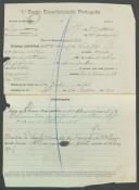 Manuel de Sousa Gil - Soldado - 12ª. Compª. Regimento de Infantaria nº. 4