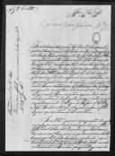 Correspondência de António Feliciano Teles de Castro Aparício, governador da praça de Peniche, para o marquês de Tancos sobre a Esquadra Francesa, ordem pública, armas, actividades subversivas, Regimento de Infantaria de Lisboa, defesa de costa, embarcações e transferências de pessoal.